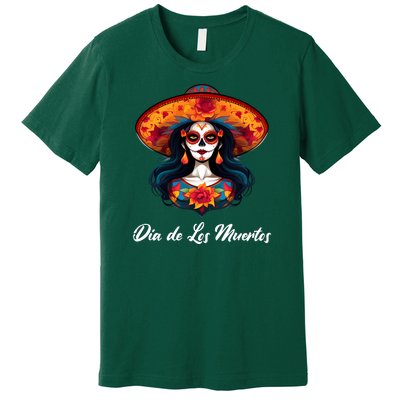 Dia De Los Muertos Day Of The Dead Festive Premium T-Shirt