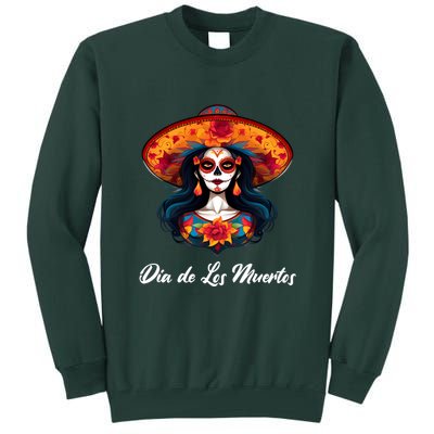 Dia De Los Muertos Day Of The Dead Festive Tall Sweatshirt
