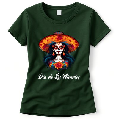 Dia De Los Muertos Day Of The Dead Festive Womens T-Shirt