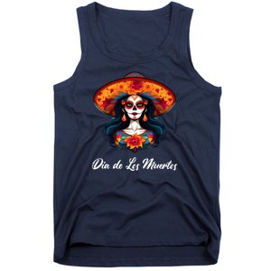 Dia De Los Muertos Day Of The Dead Festive Tank Top