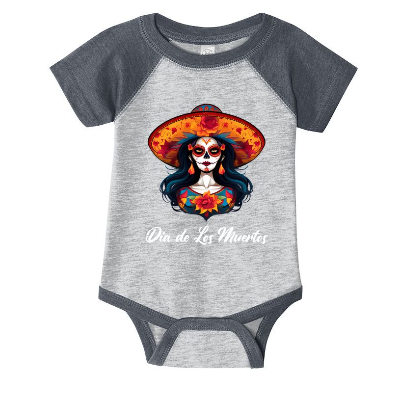 Dia De Los Muertos Day Of The Dead Festive Infant Baby Jersey Bodysuit
