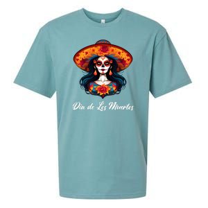 Dia De Los Muertos Day Of The Dead Festive Sueded Cloud Jersey T-Shirt