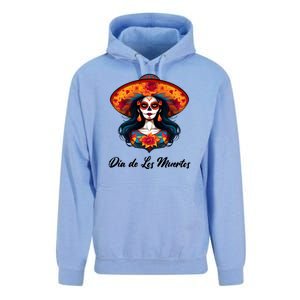 Dia De Los Muertos Day Of The Dead Festive Unisex Surf Hoodie