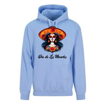 Dia De Los Muertos Day Of The Dead Festive Unisex Surf Hoodie