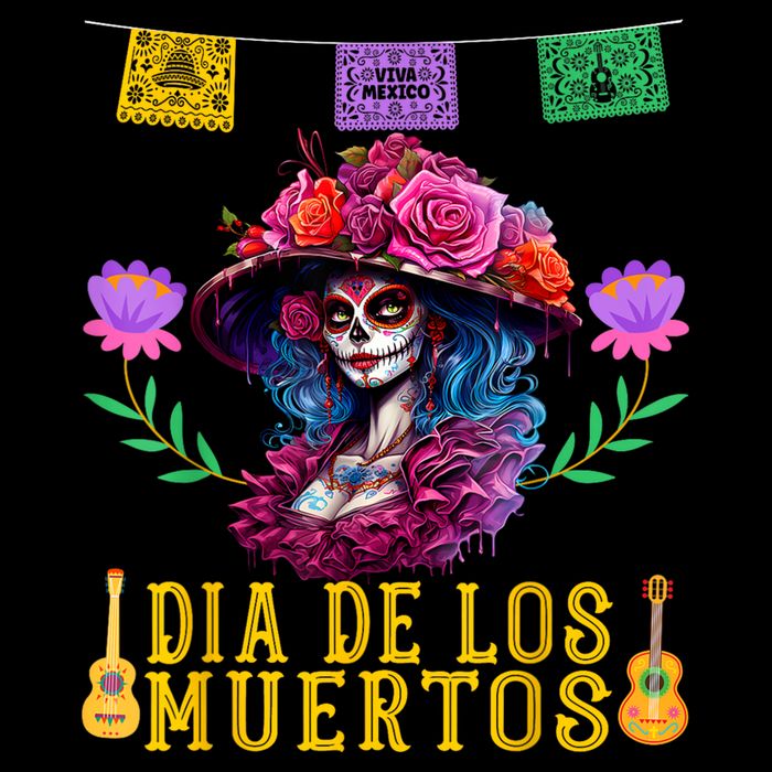 Dia De Los Muertos Costume Day Of The Dead Cooling Performance Crew T-Shirt