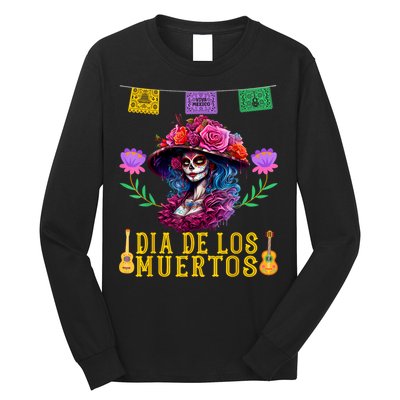 Dia De Los Muertos Costume Day Of The Dead Long Sleeve Shirt