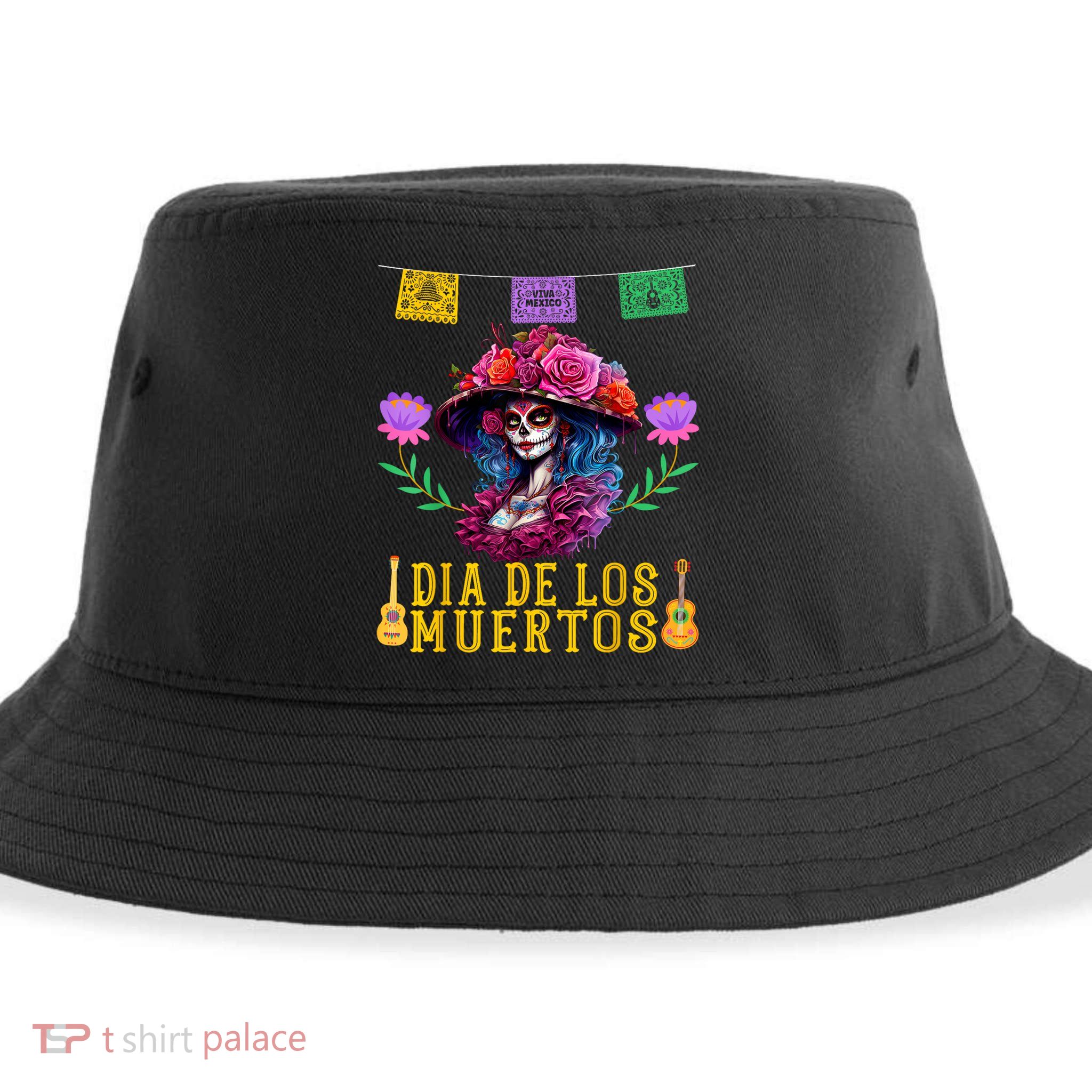 Dia De Los Muertos Costume Day Of The Dead Sustainable Bucket Hat