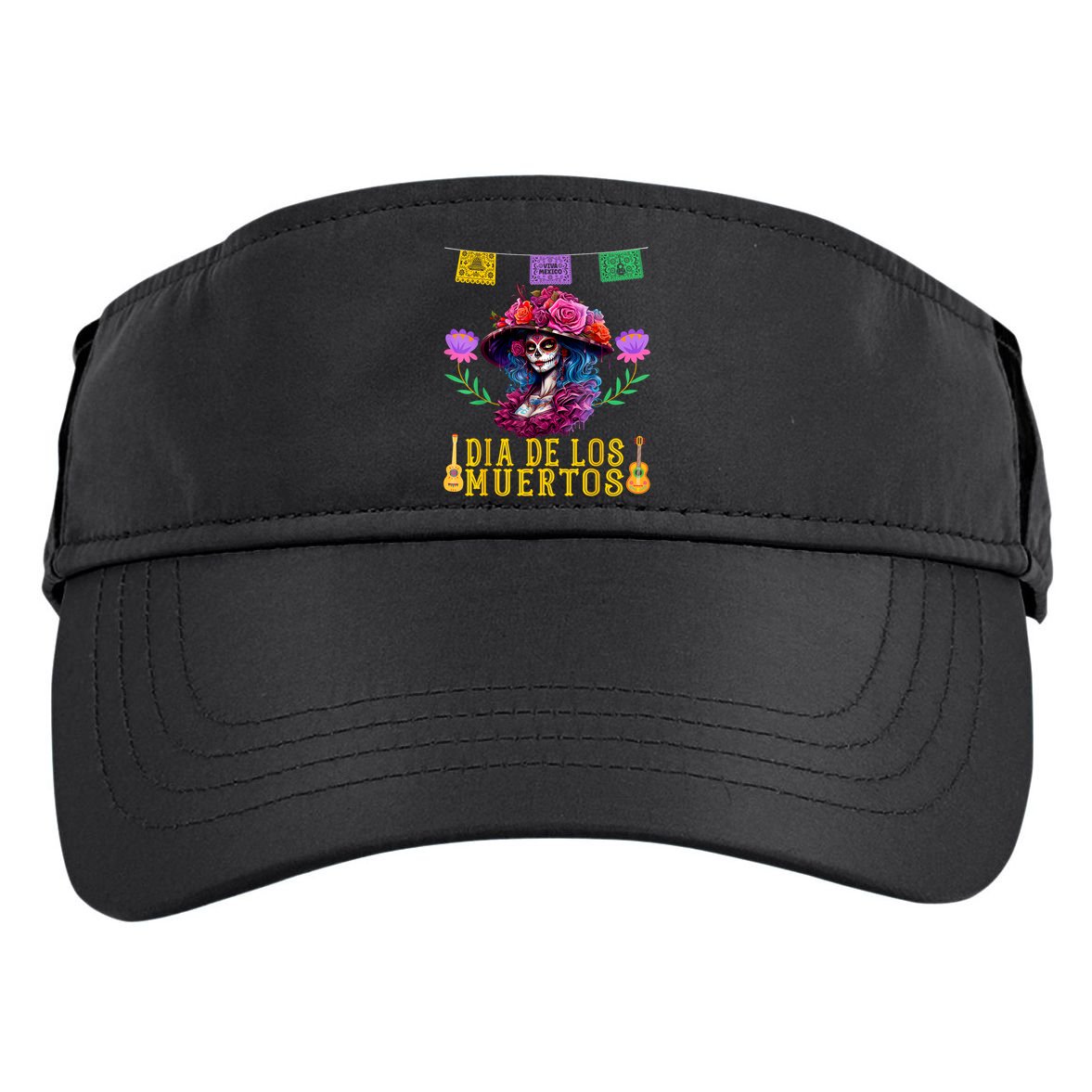 Dia De Los Muertos Costume Day Of The Dead Adult Drive Performance Visor