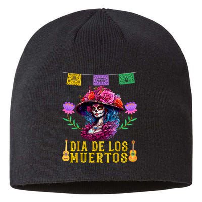 Dia De Los Muertos Costume Day Of The Dead Sustainable Beanie