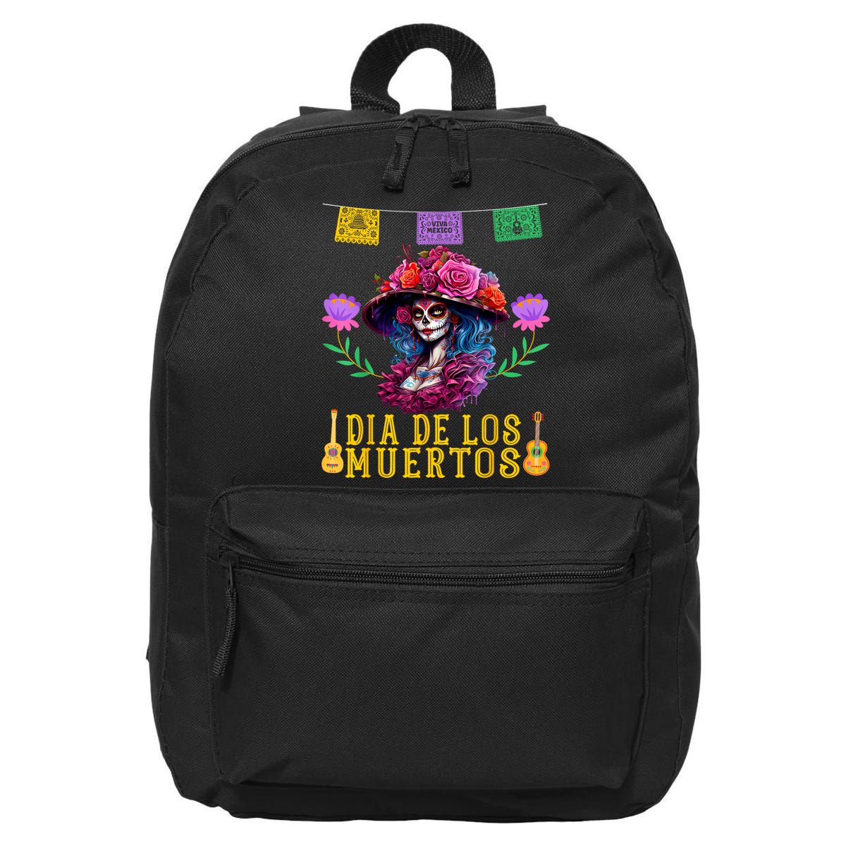 Dia De Los Muertos Costume Day Of The Dead 16 in Basic Backpack