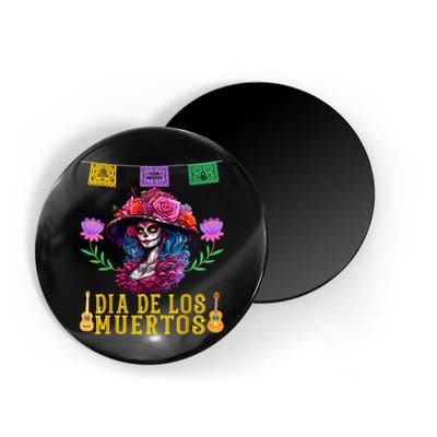 Dia De Los Muertos Costume Day Of The Dead Magnet