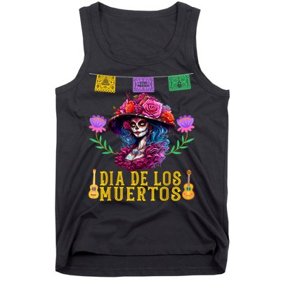 Dia De Los Muertos Costume Day Of The Dead Tank Top