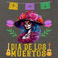 Dia De Los Muertos Costume Day Of The Dead Cotton Canvas Backpack