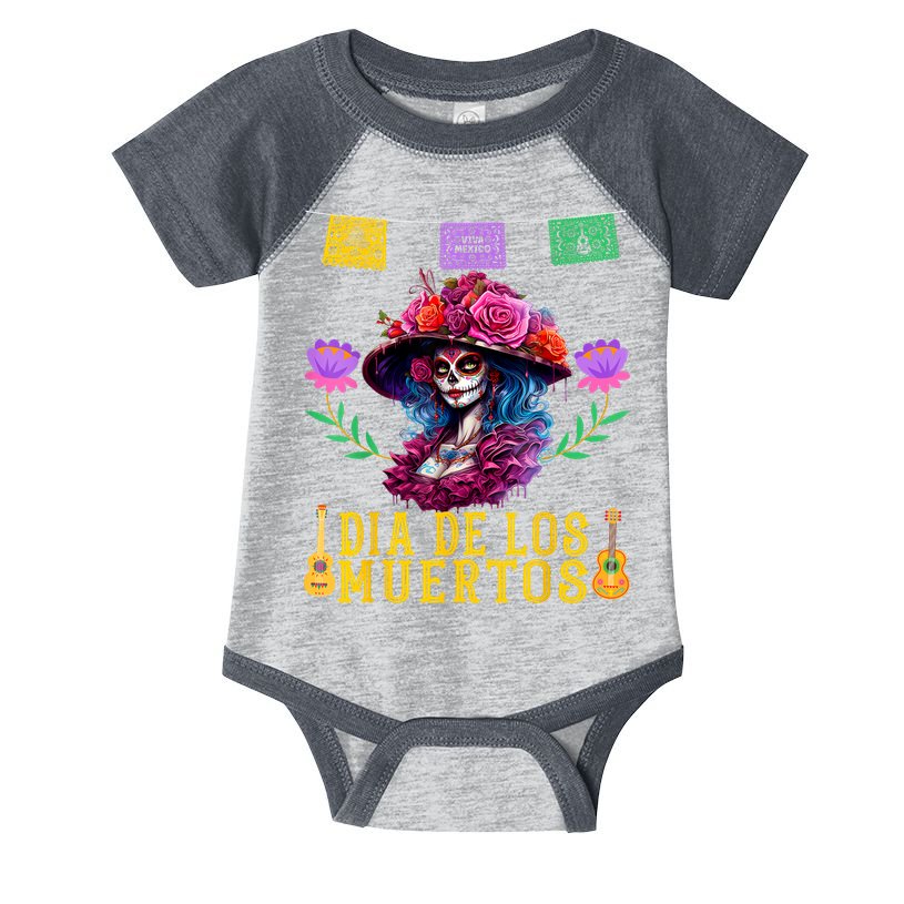 Dia De Los Muertos Costume Day Of The Dead Infant Baby Jersey Bodysuit