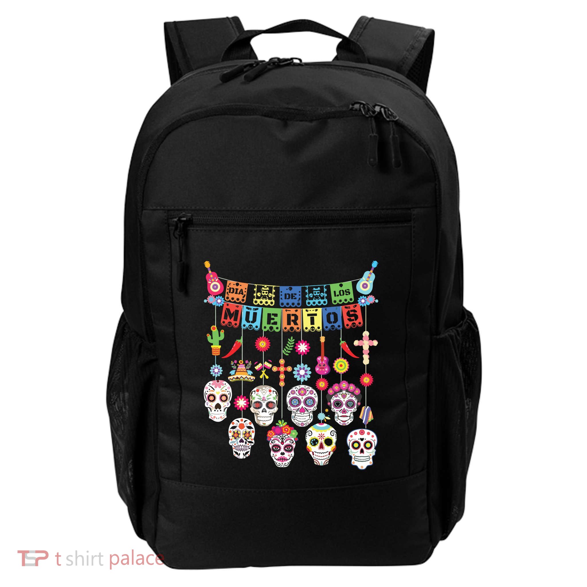 Dia De Los Muertos Funny Day Of The Dead Hanging Skulls Backpack