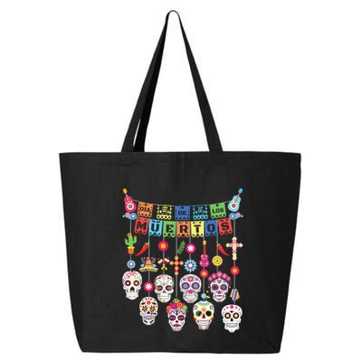 Dia De Los Muertos Funny Day Of The Dead Hanging Skulls 25L Jumbo Tote