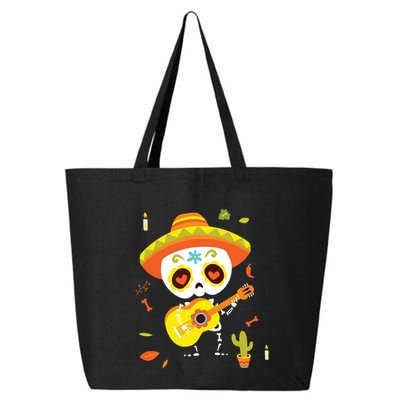 Dia De Los Muertos Mexican Kids Skeleton Sugar Skull 25L Jumbo Tote