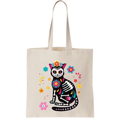 Dia De Los Muertos Cat Sugar Skull Mexican Day Of Dead Bag