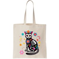 Dia De Los Muertos Cat Sugar Skull Mexican Day Of Dead Bag