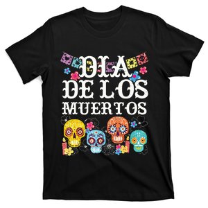 Dia De Los Muertos Sugar Skull Mexican Holiday T-Shirt