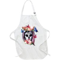 Dia De Los Muertos Sugar Skull Catrina Day Of The Dead Apron