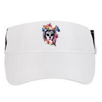 Dia De Los Muertos Sugar Skull Catrina Day Of The Dead Adult Drive Performance Visor