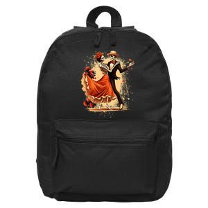 Dia De Los Muertos Skeletons Dancing Mexican Day Of The Dead 16 in Basic Backpack