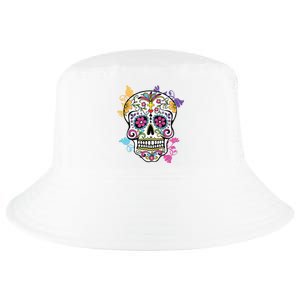 Dia De Los Muertos Sugar Skull Cool Comfort Performance Bucket Hat