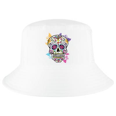 Dia De Los Muertos Sugar Skull Cool Comfort Performance Bucket Hat