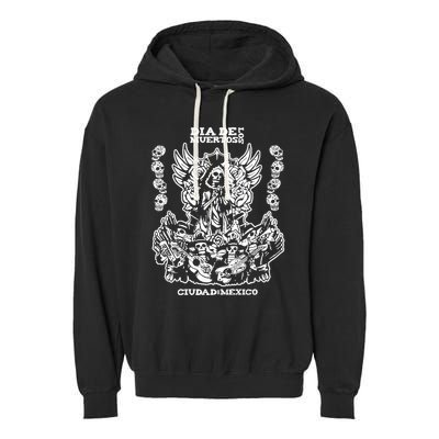 Dia De Los Muertos Garment-Dyed Fleece Hoodie