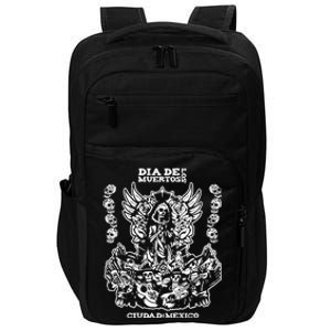 Dia De Los Muertos Impact Tech Backpack