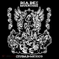 Dia De Los Muertos 7-Panel Snapback Hat
