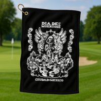 Dia De Los Muertos Golf Towel