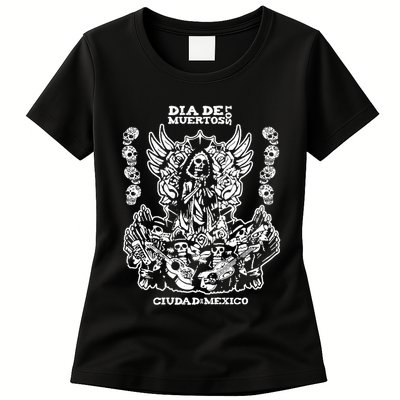 Dia De Los Muertos Womens T-Shirt