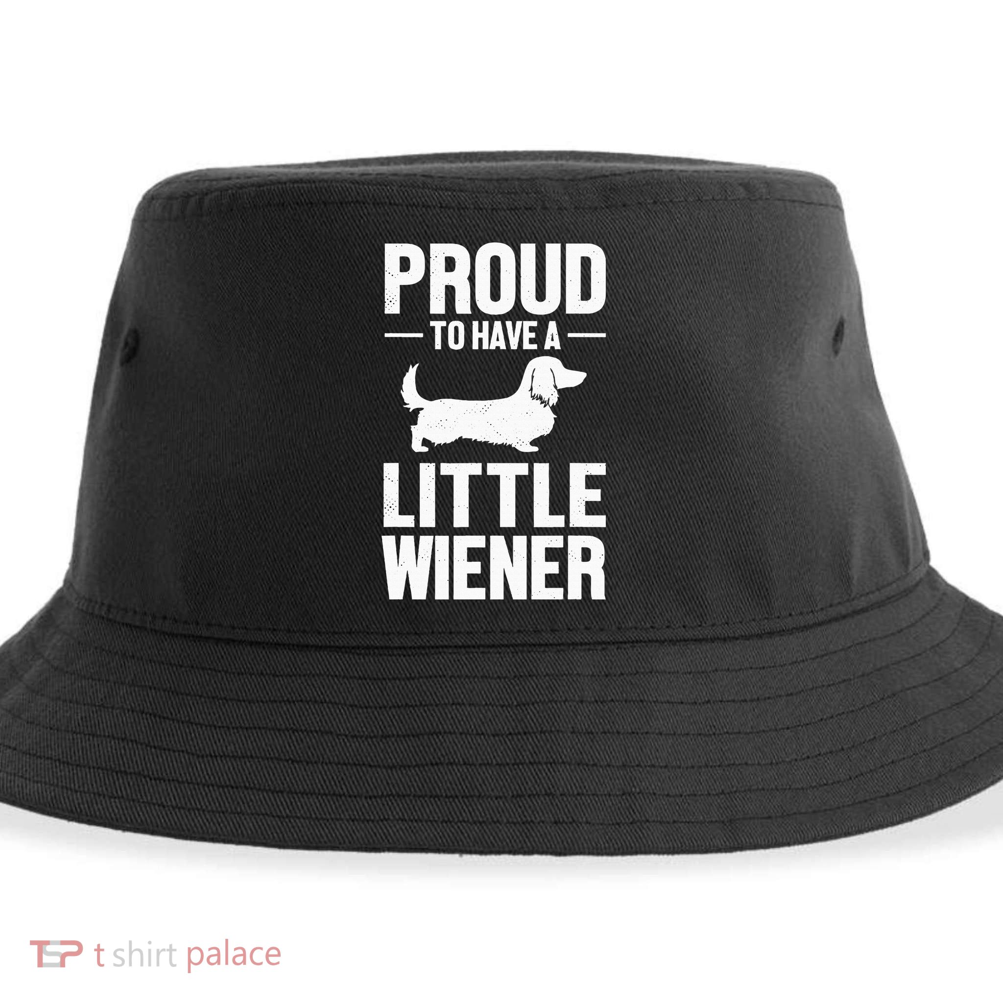 Dachshund Dog Lover Proud To Have A Little Wiener Weiner Sustainable Bucket Hat
