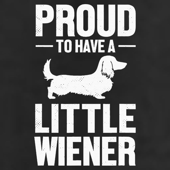 Dachshund Dog Lover Proud To Have A Little Wiener Weiner Adult Drive Performance Visor