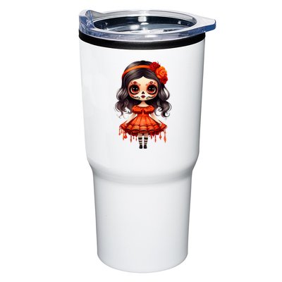 Dia De Los Muertos La Catrina Cute Skeleton Mexican Tumbler