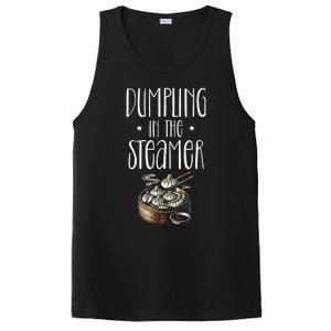 Dumpling Design Love Funny Pierogi Lover Dim Sum PosiCharge Competitor Tank