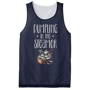 Dumpling Design Love Funny Pierogi Lover Dim Sum Mesh Reversible Basketball Jersey Tank