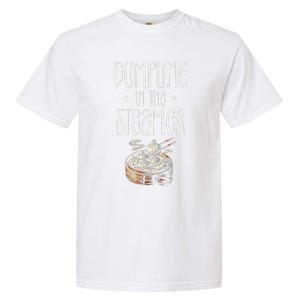 Dumpling Design Love Funny Pierogi Lover Dim Sum Garment-Dyed Heavyweight T-Shirt