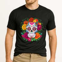 Dia De Los Muertos Costume Day Of The Dead Sugar Skull Cooling Performance Crew T-Shirt