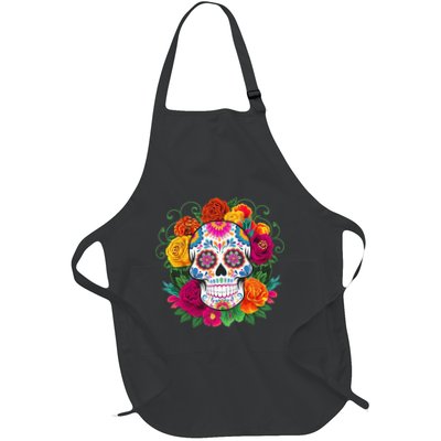 Dia De Los Muertos Costume Day Of The Dead Sugar Skull Apron