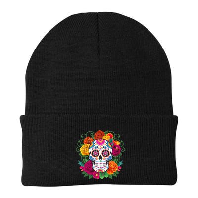 Dia De Los Muertos Costume Day Of The Dead Sugar Skull Beanie