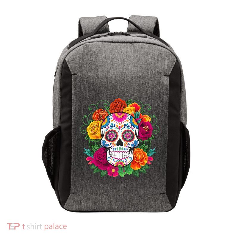 Dia De Los Muertos Costume Day Of The Dead Sugar Skull Vector Backpack