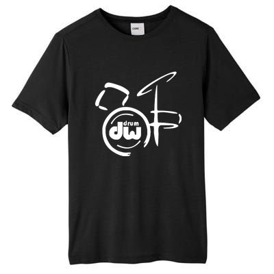 DW Drum Music Instrument Logo Tall Fusion ChromaSoft Performance T-Shirt