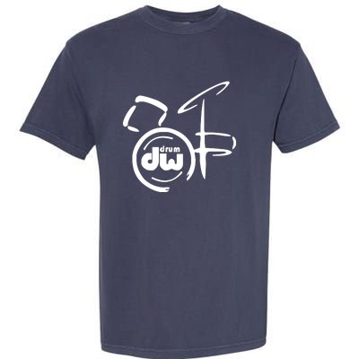 DW Drum Music Instrument Logo Garment-Dyed Heavyweight T-Shirt