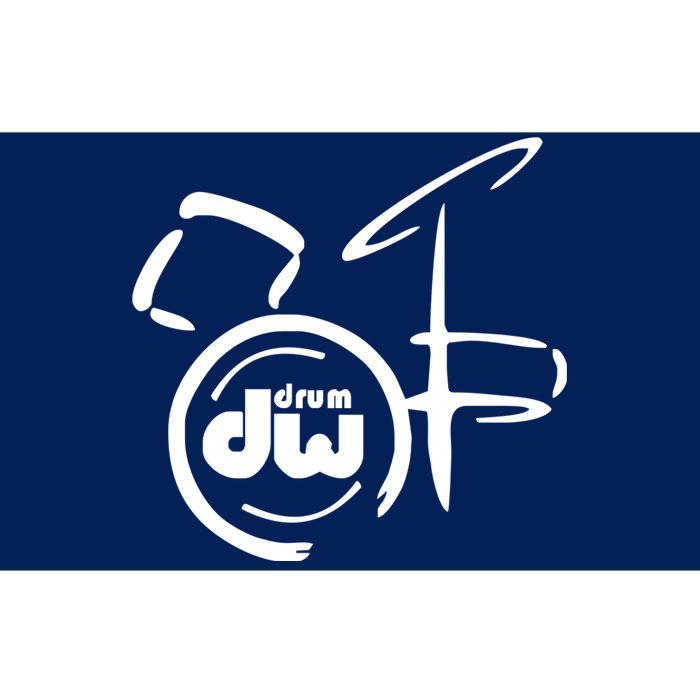 DW Drum Music Instrument Logo Bumper Sticker