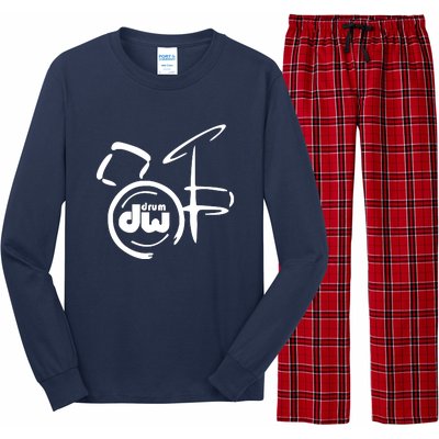 DW Drum Music Instrument Logo Long Sleeve Pajama Set