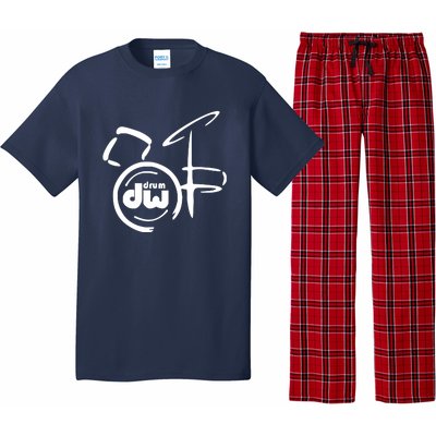 DW Drum Music Instrument Logo Pajama Set