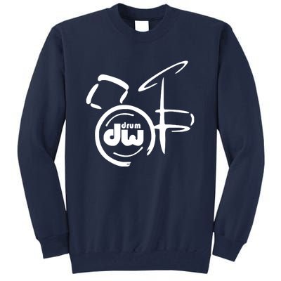 DW Drum Music Instrument Logo Tall Sweatshirt